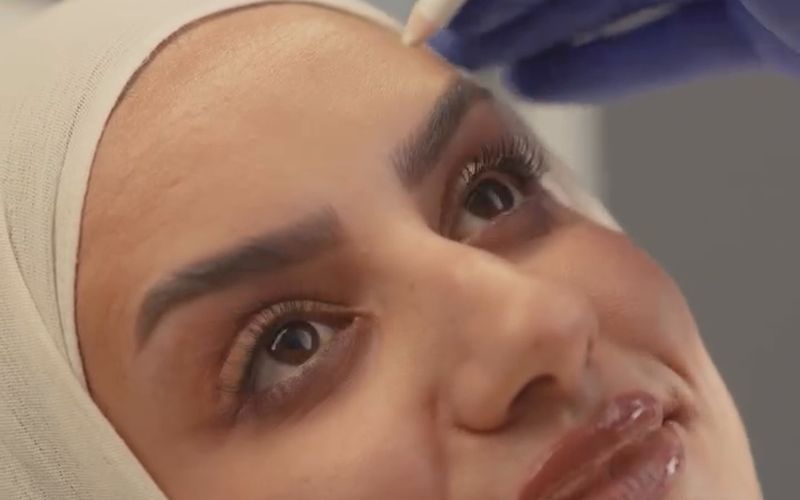جلسة بوتوكس تحت إشراف أخصائي الجلدية